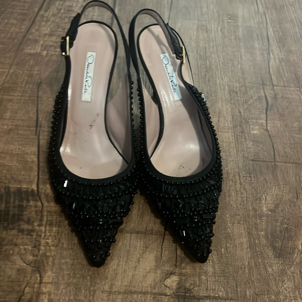 Oscar de la renta heels